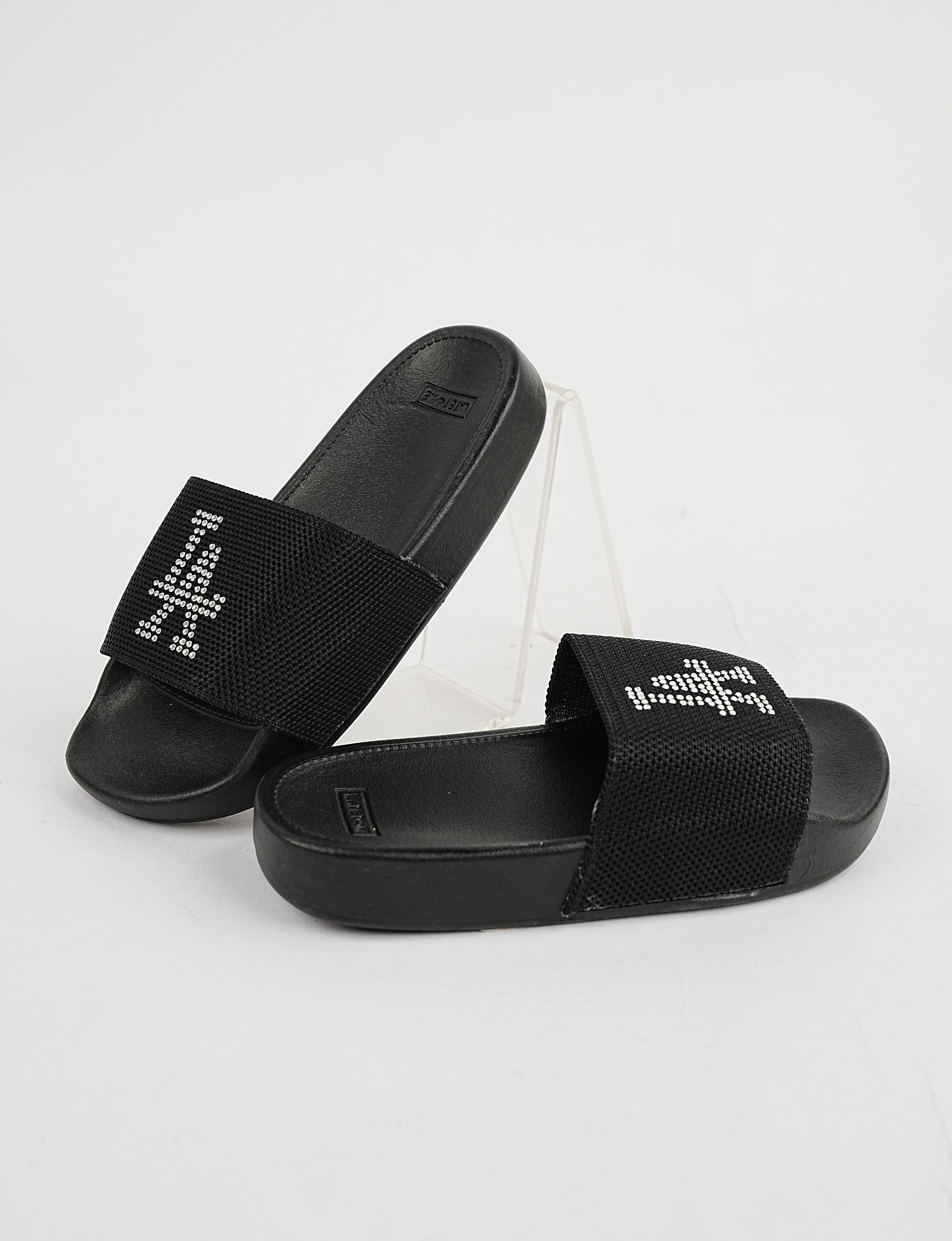SLIPPER-YS-0388-BLACK
