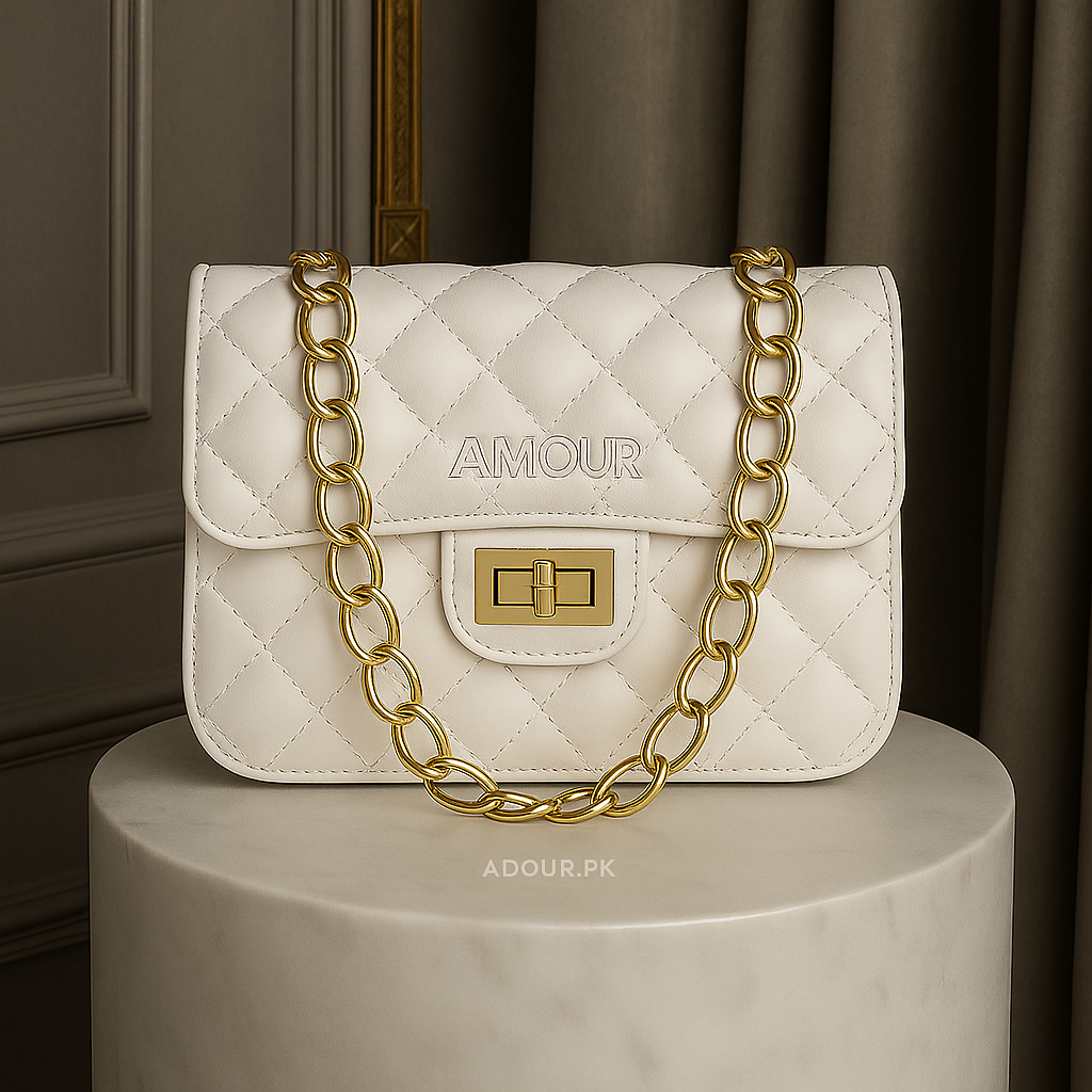Amour Bags AB3 White