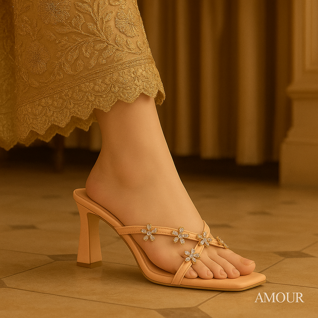 AMOUR 3 INCH HEEL AD87 Peach
