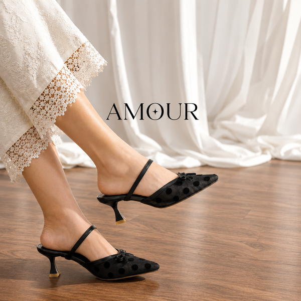 Amour Shoes WS20 Black