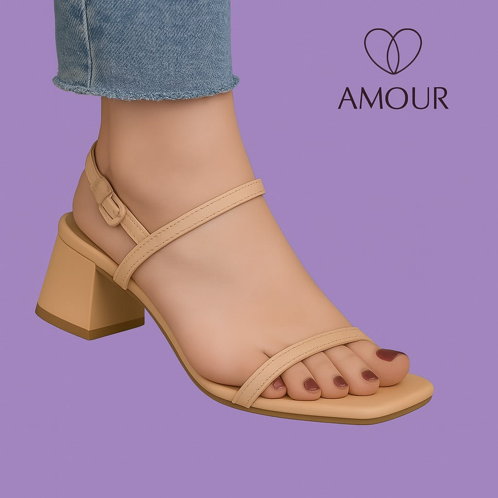 Amour 2 inch heel ad44 Beige