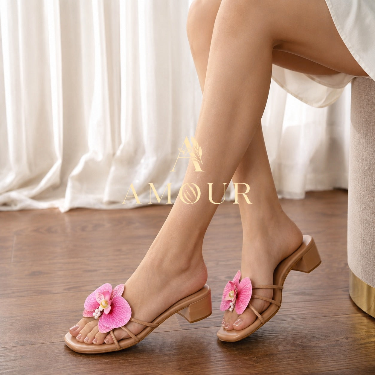 Amour 2 Inches Heel AD17 Pink
