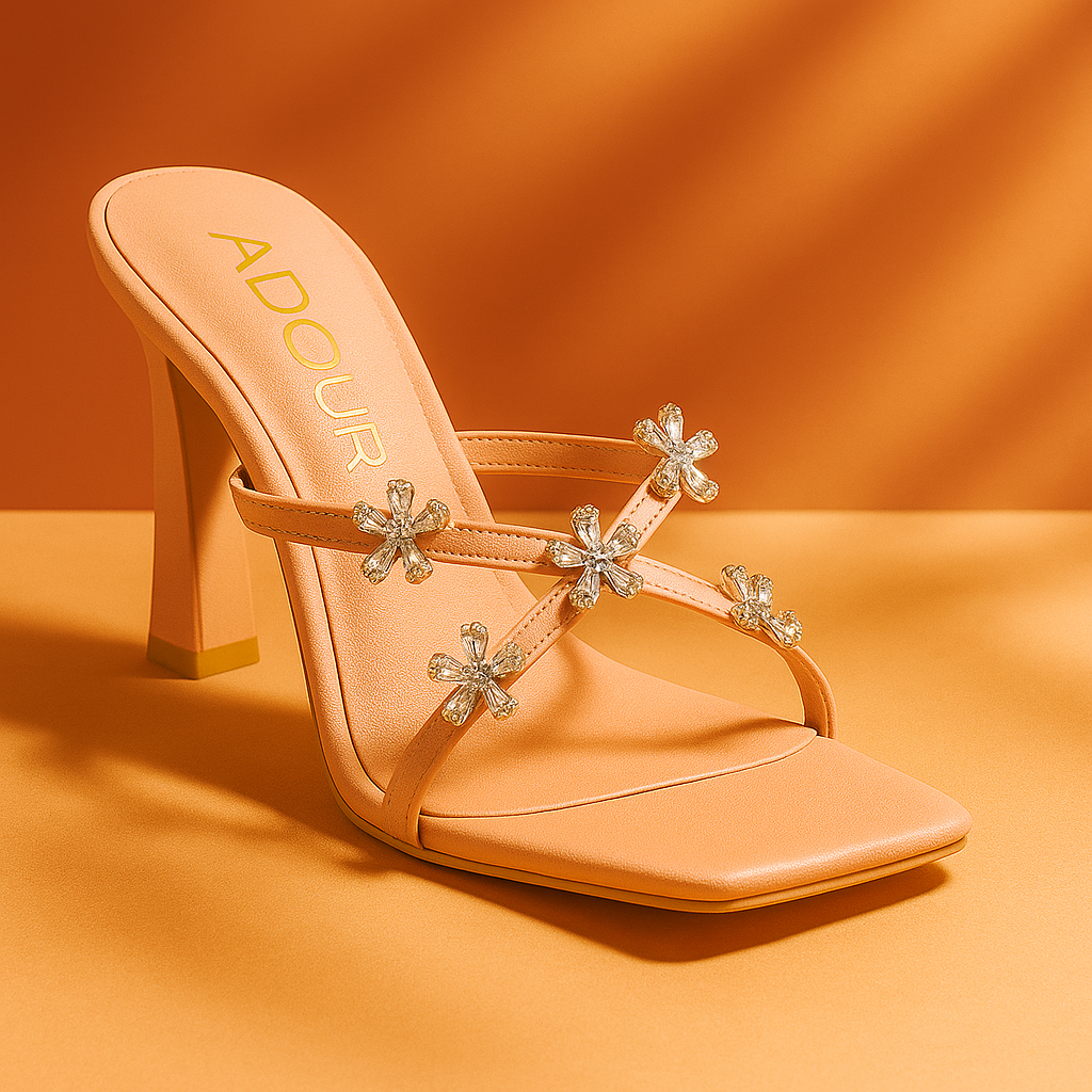 Amour 3 INCH HEEL AD087 Peach
