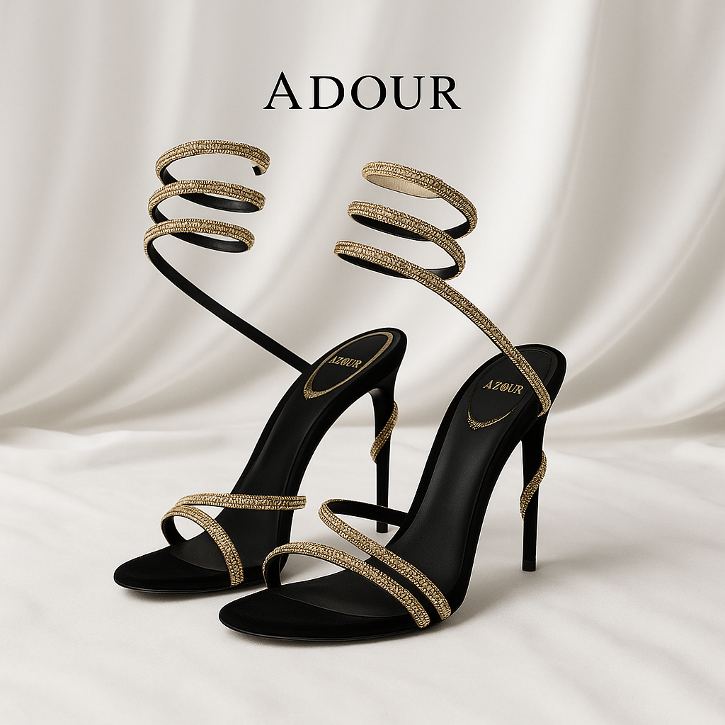 Amour Premium Heel AD35-Golden