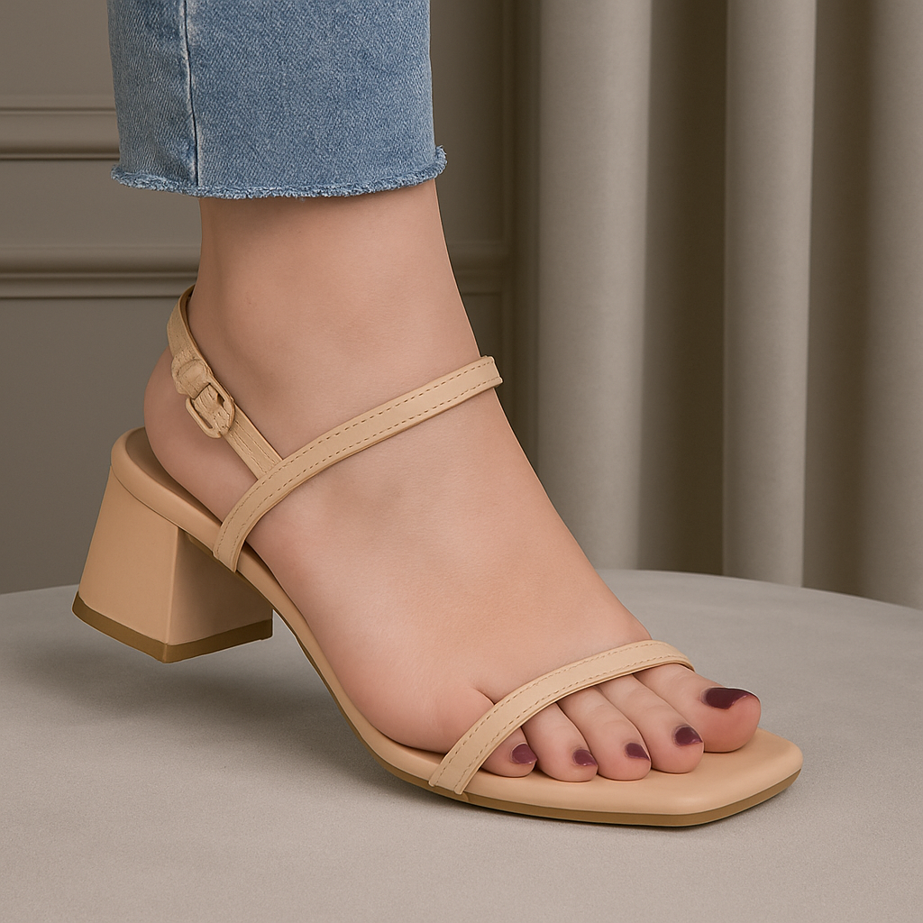 Amour 2 inch heel ad44 Beige