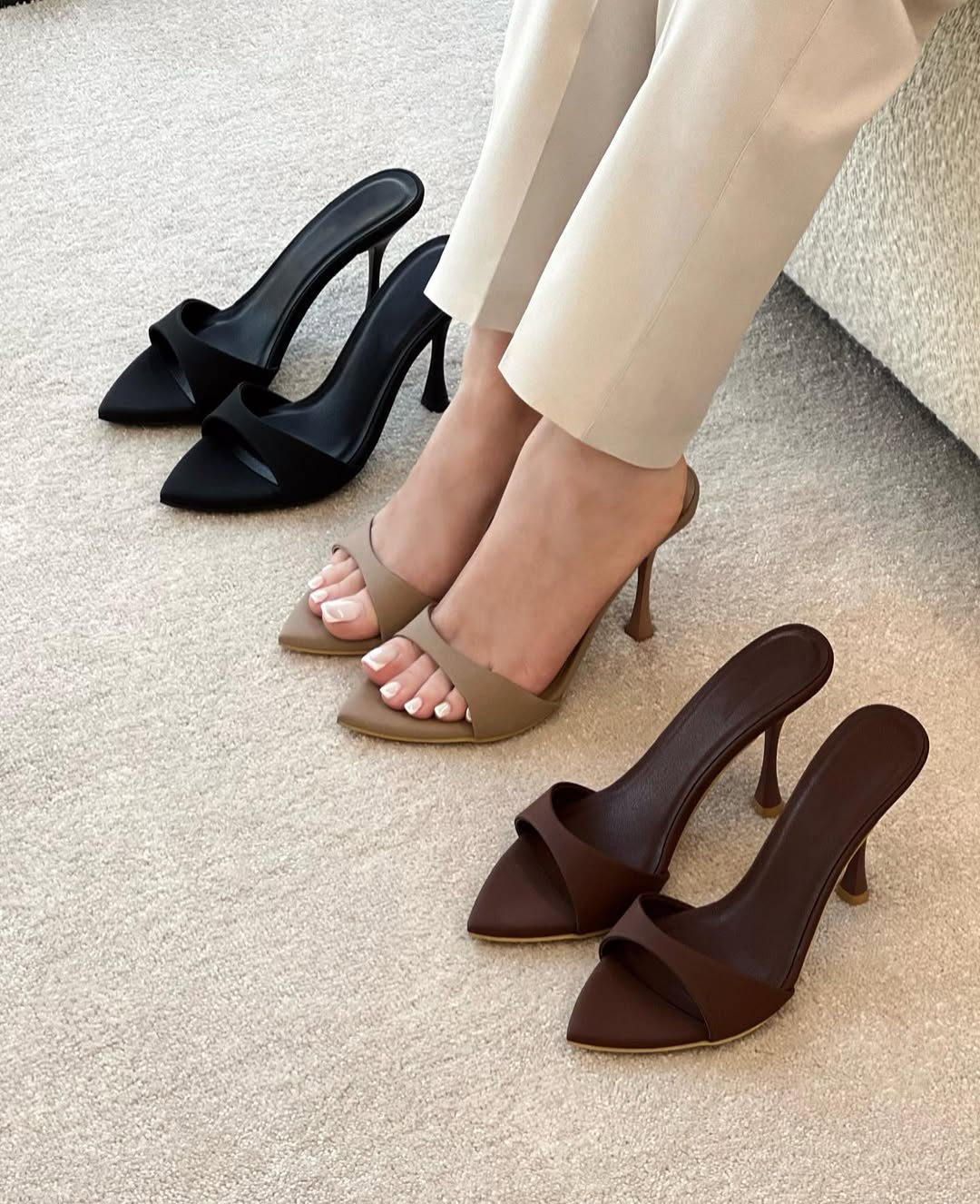 Amour 2 inches heel AD4 White